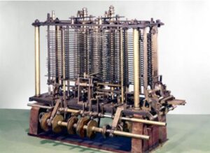 Modelo experimental do Mecanismo Analítico de Babbage